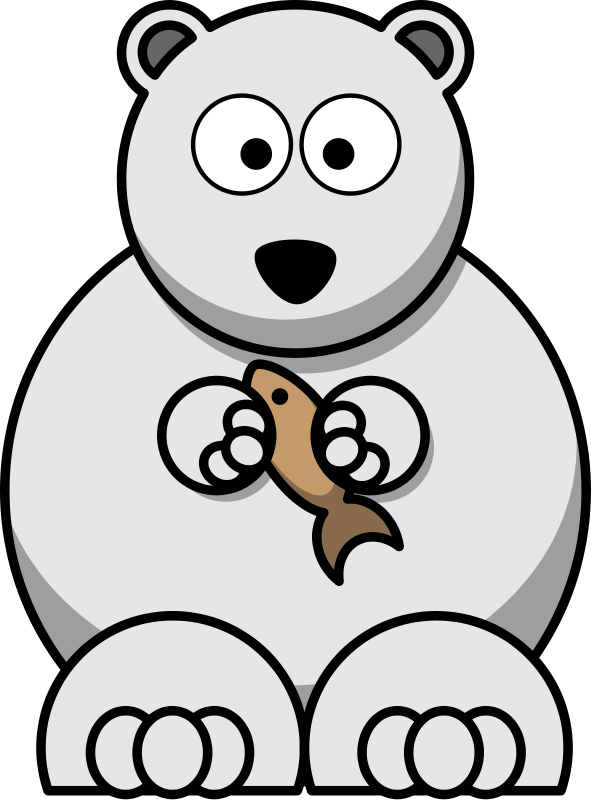 Cartoon Polar Bear | lol-rofl.com