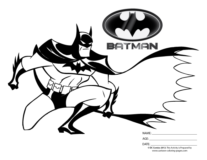 Batman Logo Coloring Pages - Cliparts.co