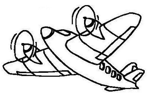 Coloring pages mega blog: Airplane Coloring pages - For Kids