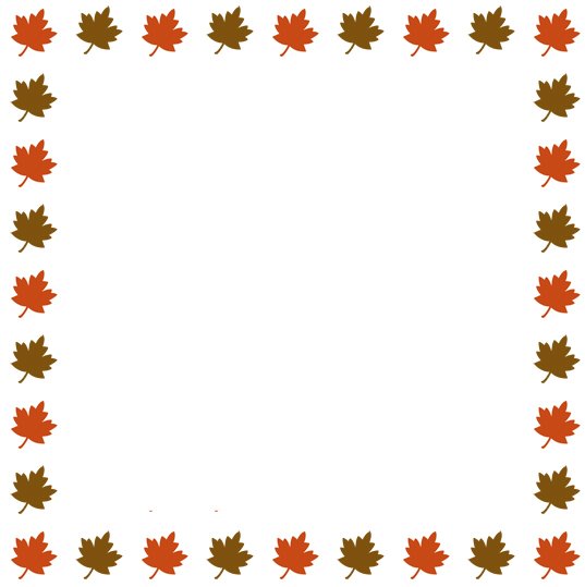 free clipart autumn leaves border - photo #2