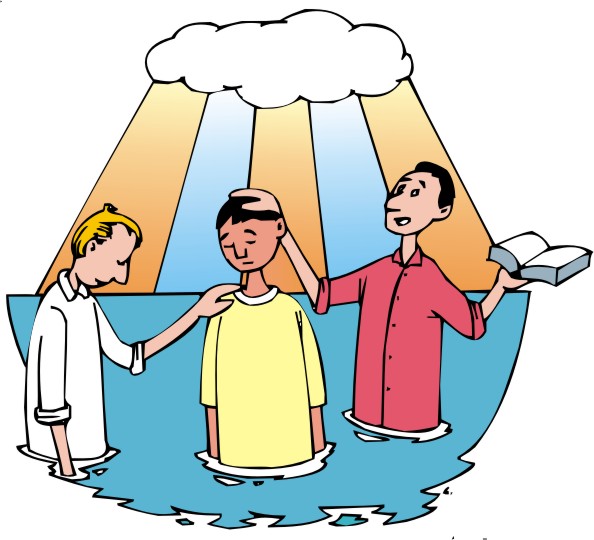 clip art jesus being baptised - photo #18