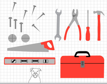 Popular items for tool clipart on Etsy