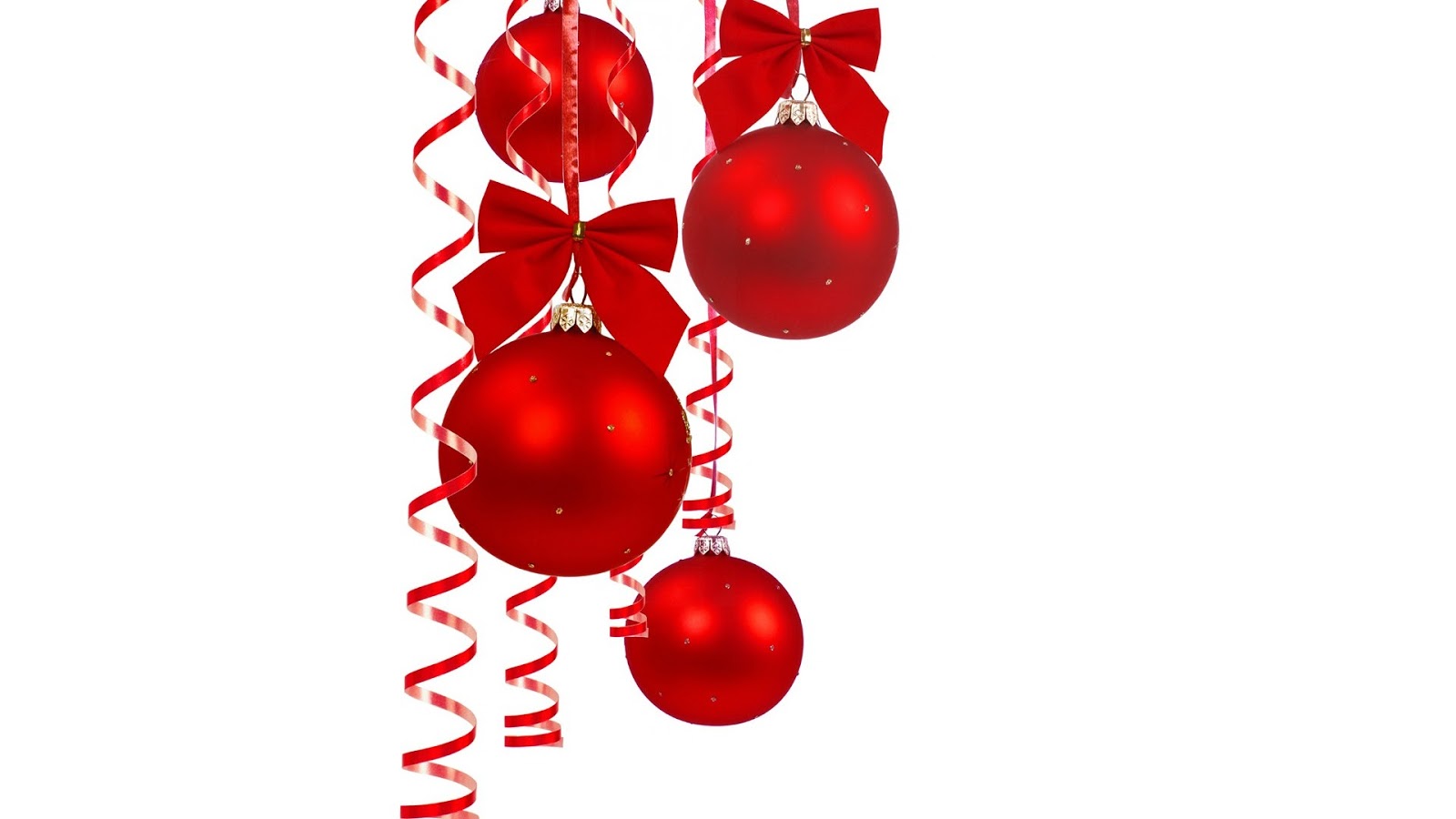 Xmas Stuff For > Red Christmas Balls Clip Art