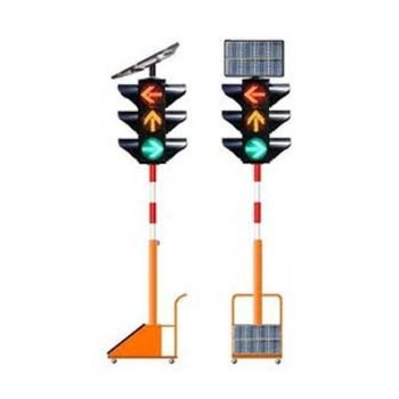 red stop and go solar traffic lights Solar Portable Traffic Light