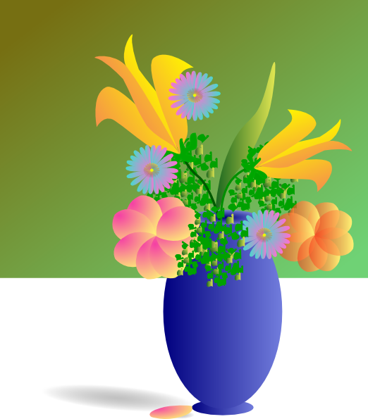 Bouquet Of Flowers clip art - vector clip art online, royalty free ...