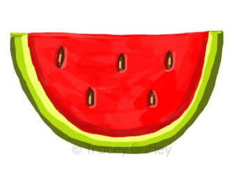 Popular items for watermelon clip art on Etsy