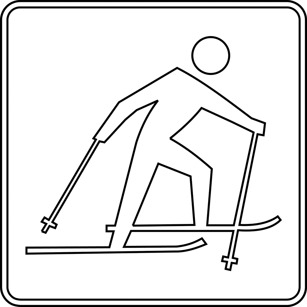 free clipart cross country skiing - photo #40