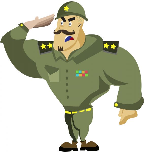 clipart military soldier - photo #23