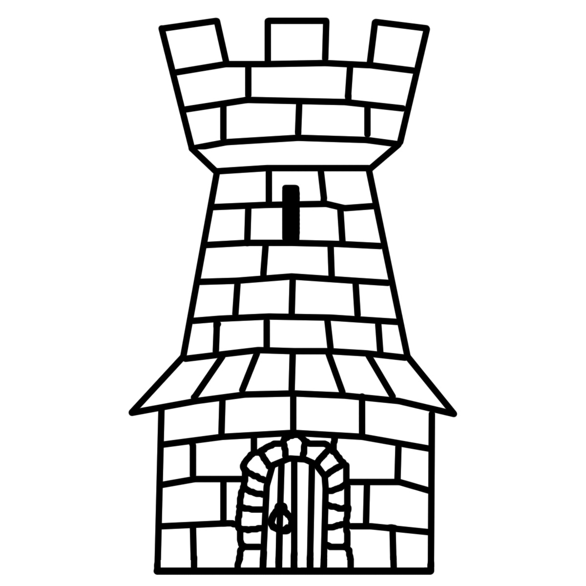 Images For > Castle Tower Clip Art