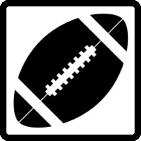 American Football Vector Black And White | Clipart Panda - Free ...