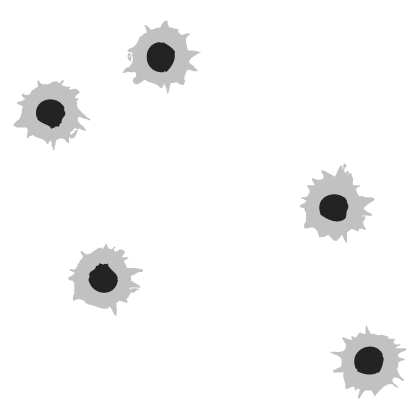 Bullet Hole Clip Art - Cliparts.co