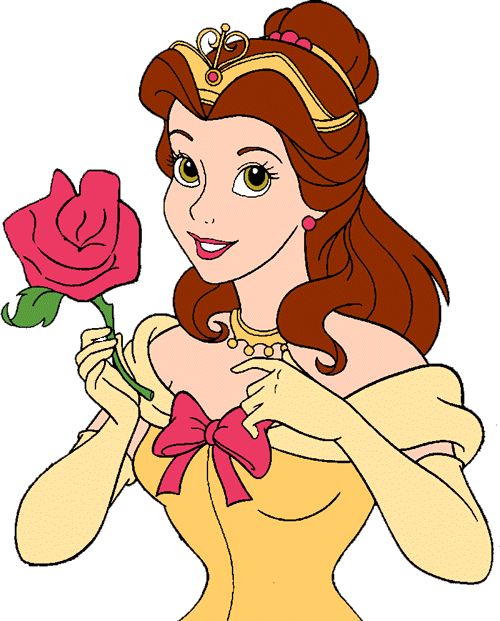 Belle Clipart from Disney's Beauty and the Beast page 2 - Quality ...