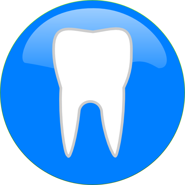 Dental Icon clip art - vector clip art online, royalty free ...