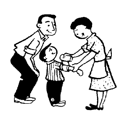 family reunion clipart black and white - photo #46
