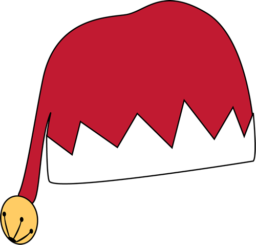 Red Elf Hat Clip Art - Red Elf Hat Image