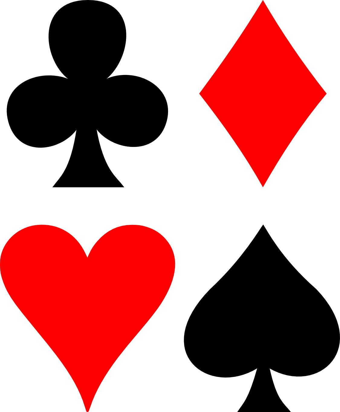 Playing Cards Symbols - Cliparts.co