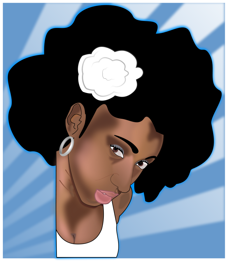 woman power emblem Clipart, vector clip art online, royalty free ...