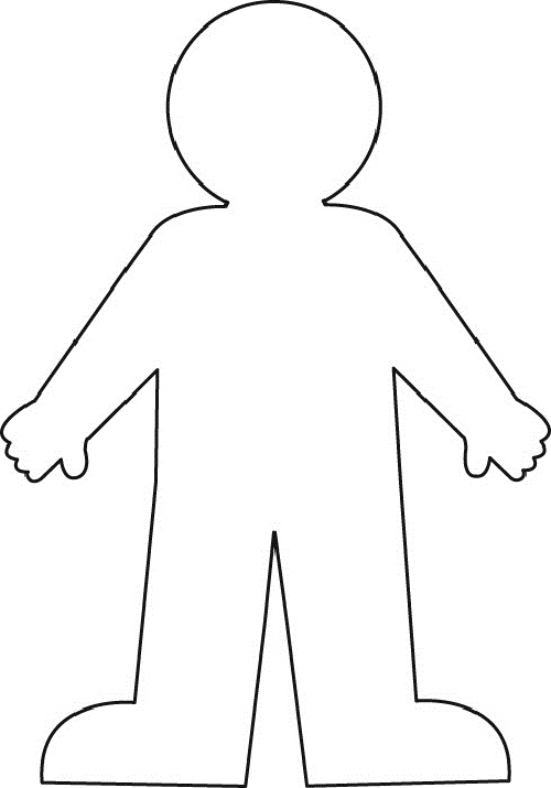 Body Outline Images & Pictures - Becuo