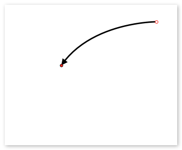 How to draw a curved arrow in Keynote 09? - Ask Different