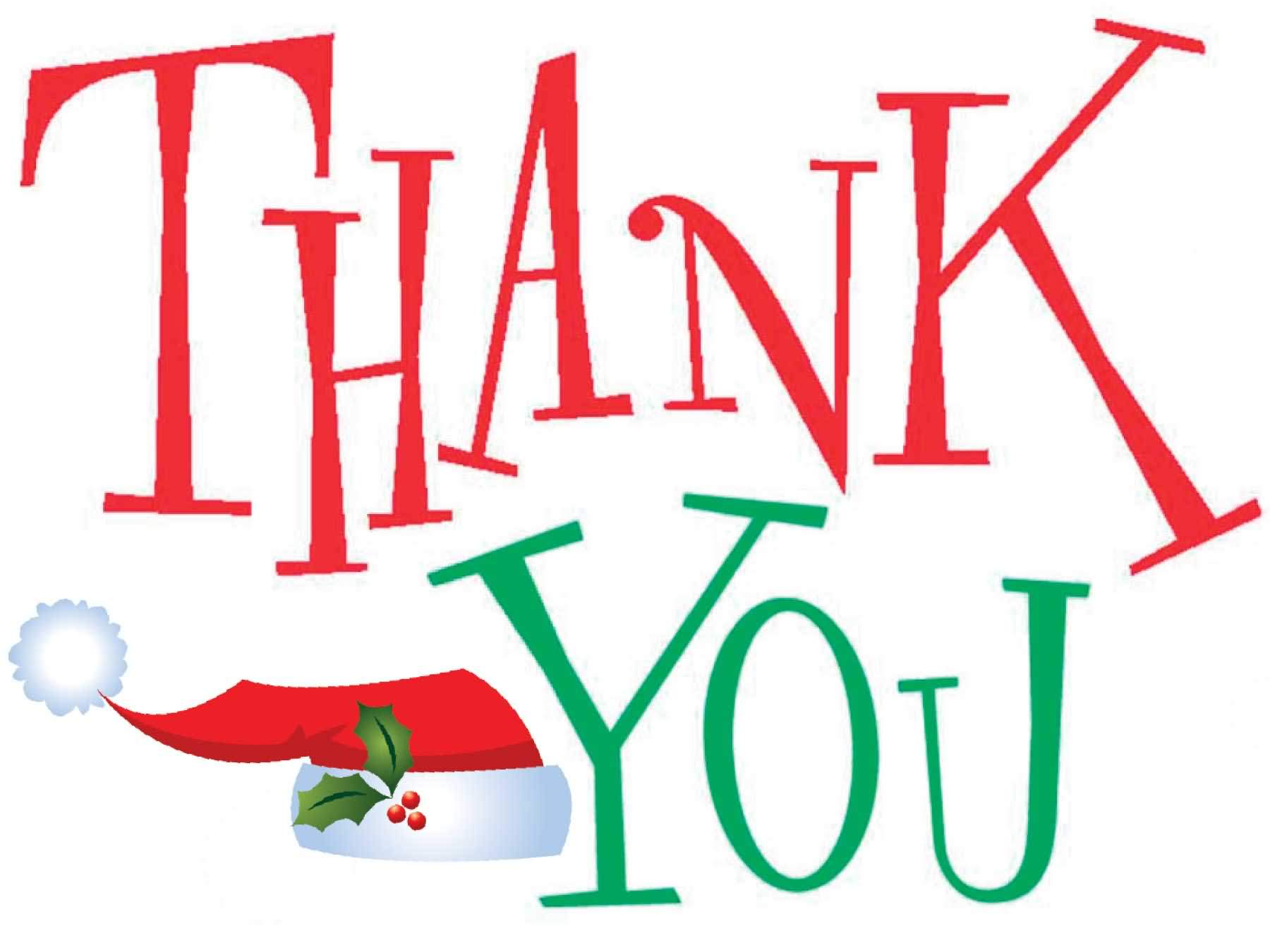 Pix For > Christmas Thank You Clipart