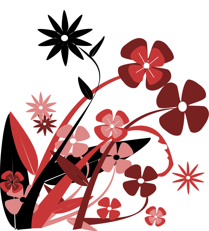 Flower spring small clipart 300pixel size, free design