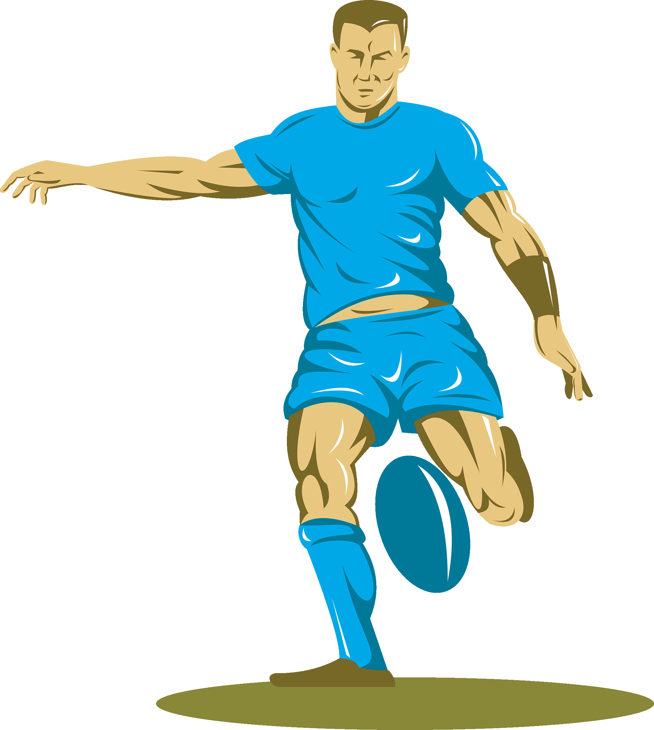 Images For > Touch Rugby Clipart