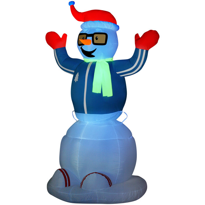 Gemmy Airblown Inflatable Animated Dancing Snowman—Buy Now!