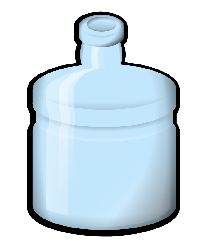 Clipart - Water bottle