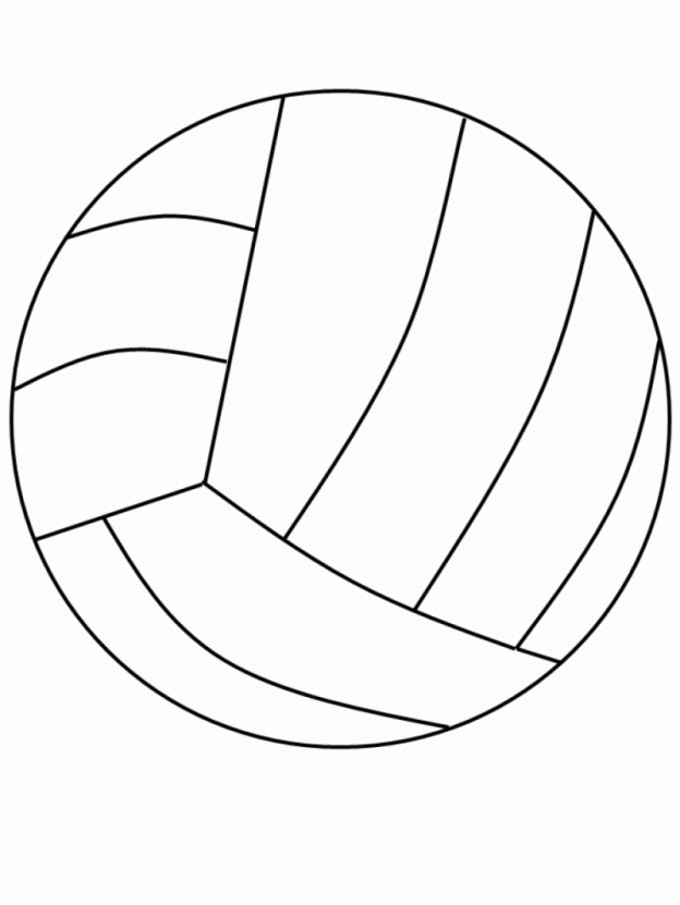 Playing Beach Ball Coloring Pages