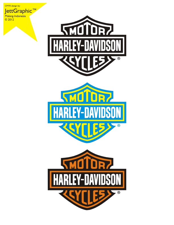 inCMYKdesign: Logo - Harley Davidson