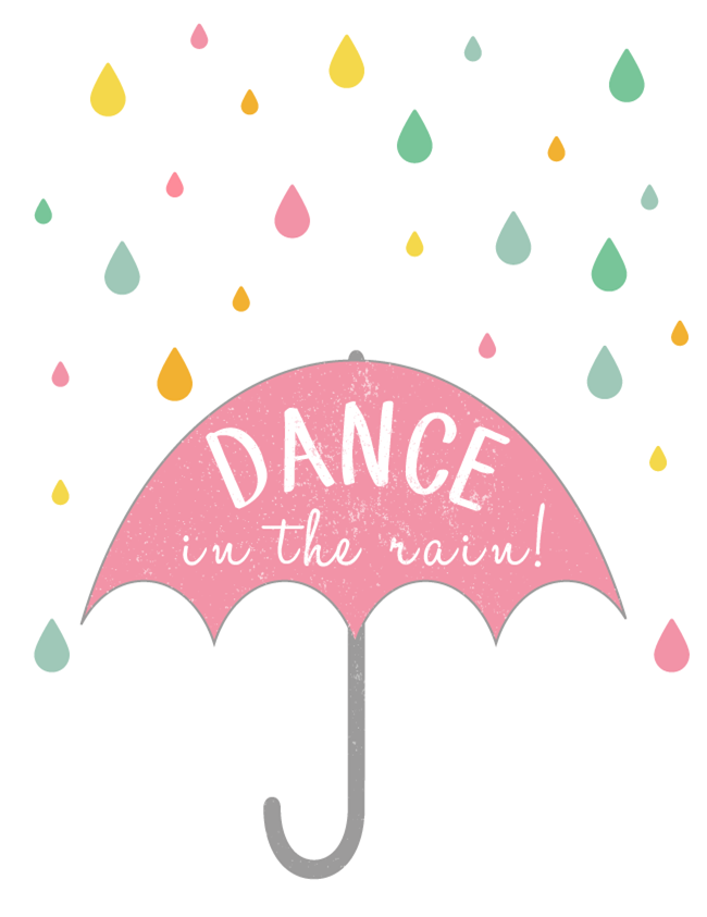 Dance in the Rain! {Free Spring Printable} - EverythingEtsy.