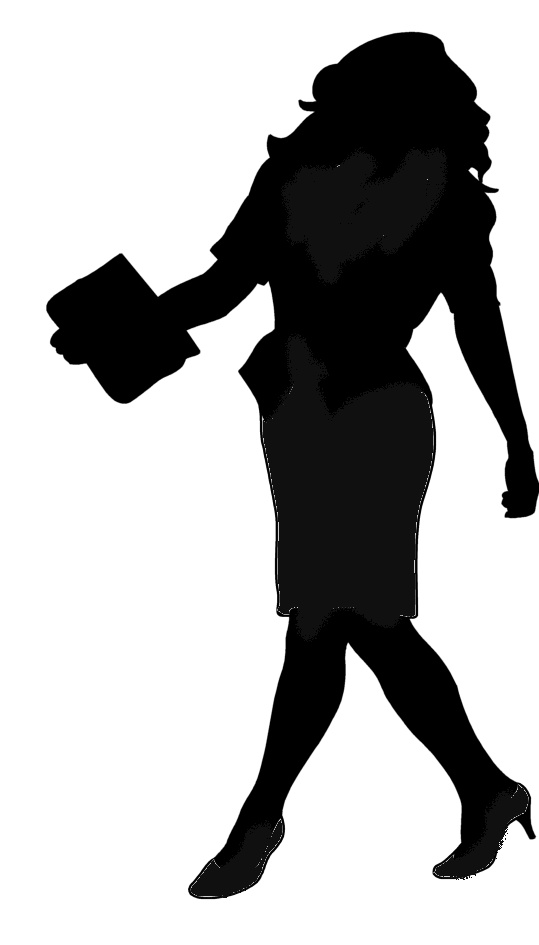 silhouette business woman | Office | Pinterest