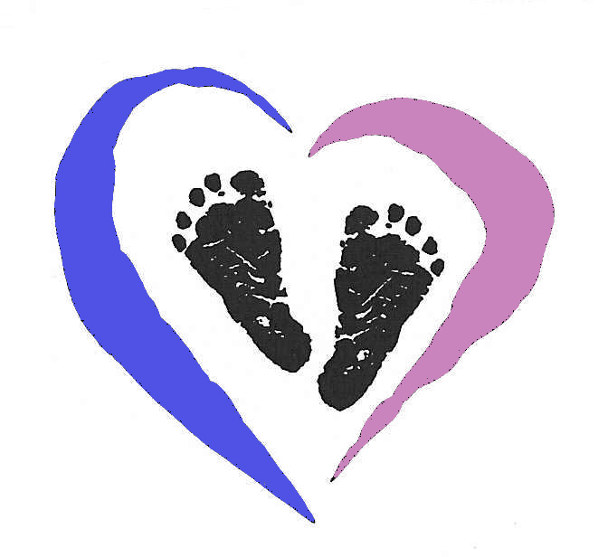 Footprints In Heart Tattoo Design | Tattoobite.com
