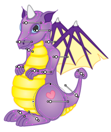 Friendly Purple Dragon Cake Ideas and Designs