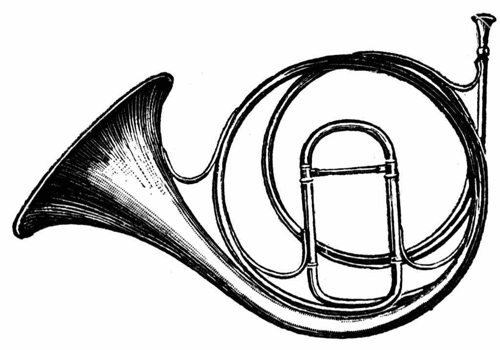 French Horn Clip Art