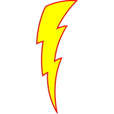 Lightning Bolt Clipart In Vector | Clipart Panda - Free Clipart Images