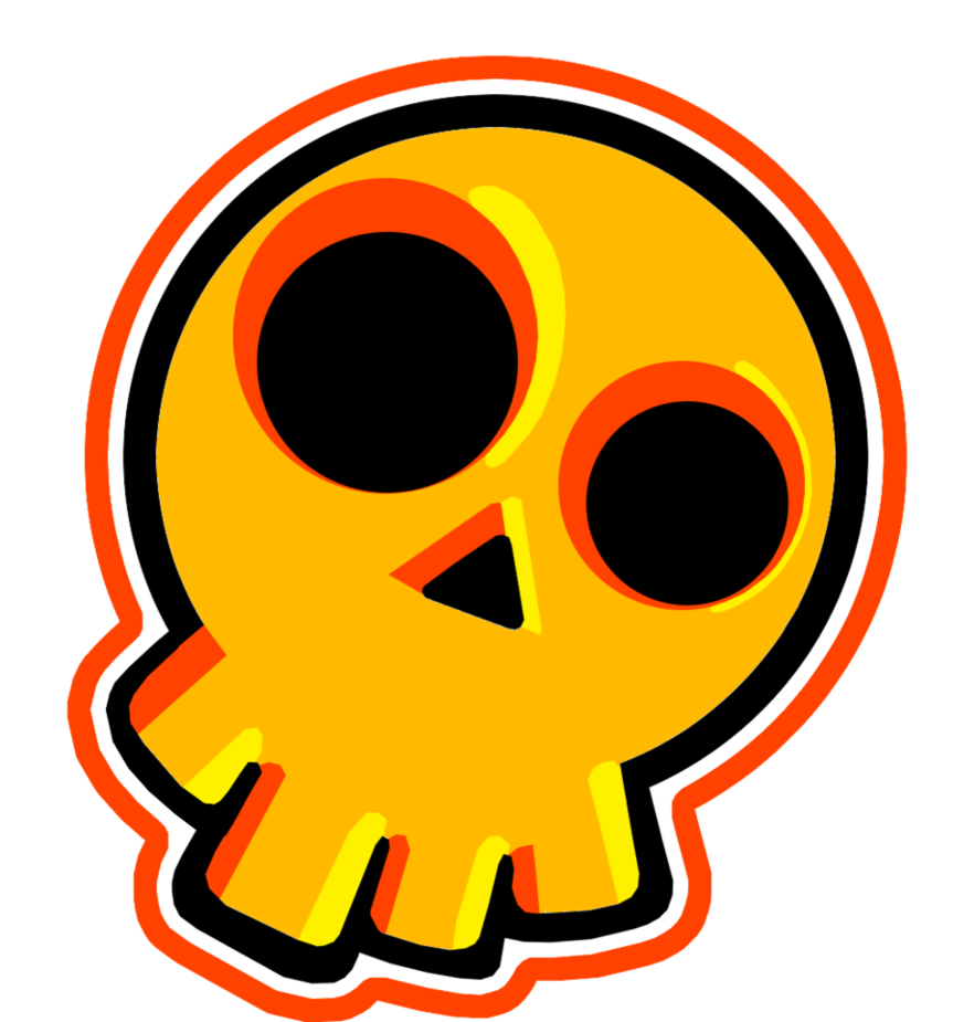 Skull Sticker Design by Crimson-Soda on DeviantArt