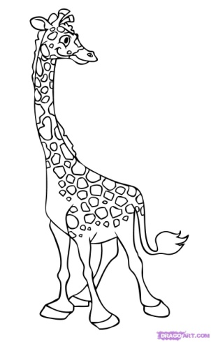 How to Draw Giraffes : Drawing Tutorials & Drawing & How to Draw ...
