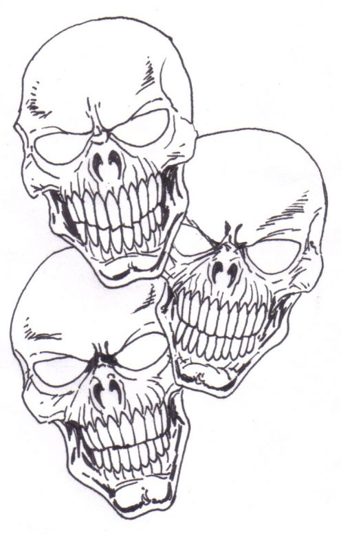 Skull Tattoos, Designs And Ideas : Page 9