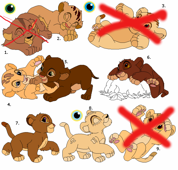 1 point Lion King Style Cub Adopts *CLOSED* by LittleRolox3 on ...
