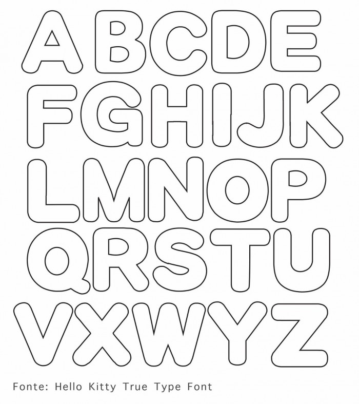 Alfabet letters om voor verschillende dingen te kunnen gebruiken ...
