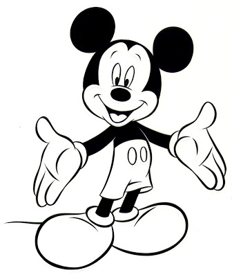 Mickey Mouse Inkings Clipart - Free Clip Art Images