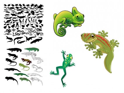 Vector reptiles Vector Animal - Free vector for free download