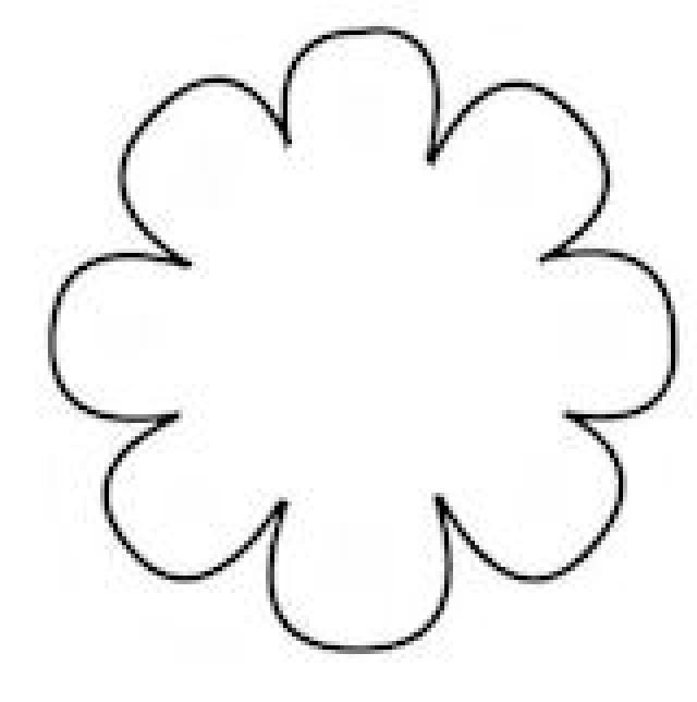 Free Printable Flower Pictures to Color- Crafts