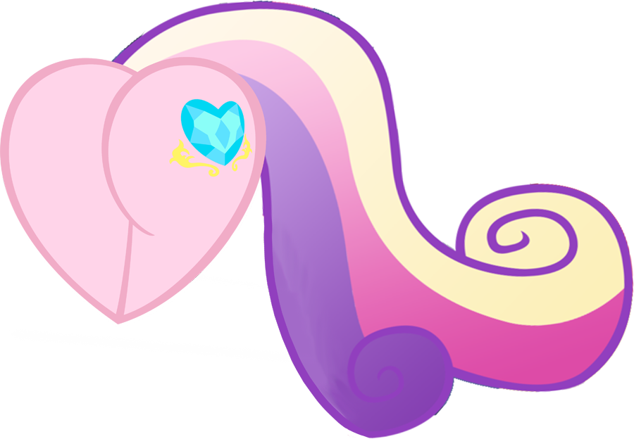 Image - Princess cadence heart shape flank.png - My Little Pony ...