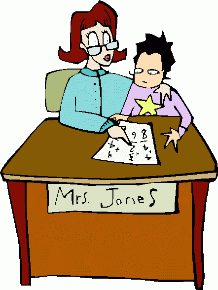 Student Working Clipart