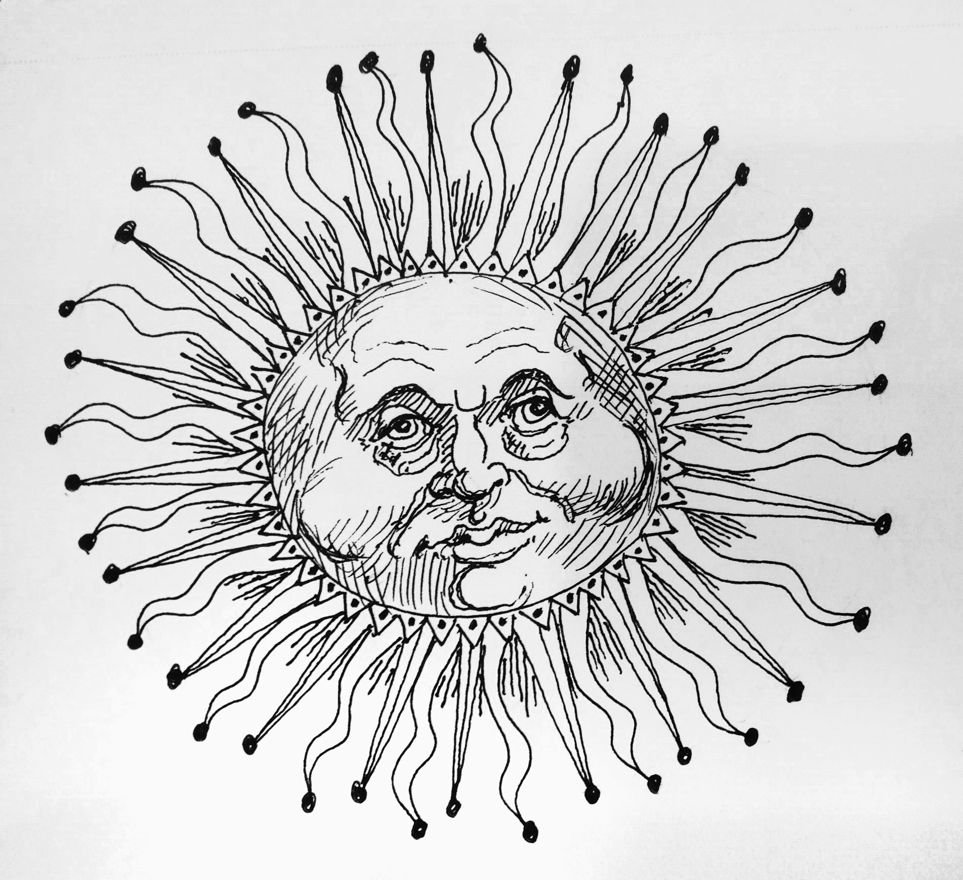 Drawings of The Sun Tumblr images