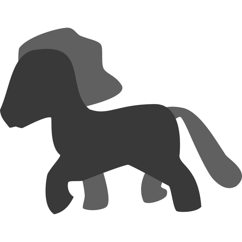 Clipart - Pony simple
