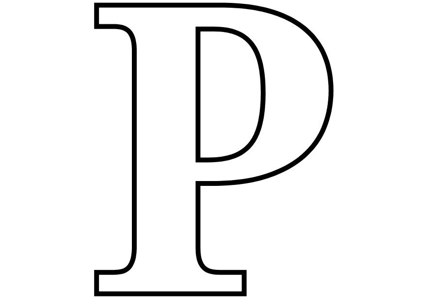 Printable Letter P Coloring Pages - Activity Coloring Pages ...