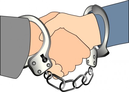 Handshake clip art vector Free vector for free download (about 4 ...